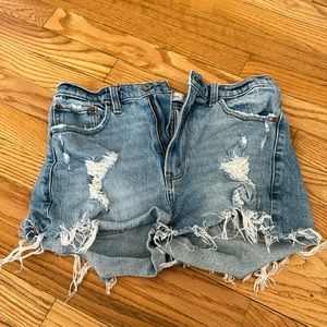 Jean shorts
